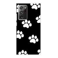 Бампер для Samsung Galaxy Note 20 Ultra с картинкой "Песики" – Следы собак