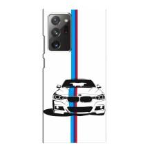 Чехол для Самсунг Галакси Ноут 20 Ультра - с принтом БМВ (AlphaPrint) – Машина БМВ