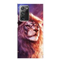 Чехол со Львом для Samsung Galaxy Note 20 Ultra (VPrint) (Красочный Лев)