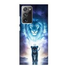Чехол со Львом для Samsung Galaxy Note 20 Ultra (VPrint) (Маленький лев)