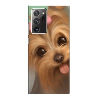 Чехол (ТПУ) Милые собачки для Samsung Galaxy Note 20 Ultra (Йоршенский терьер)