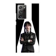 Чехлы Венсдей на Samsung Galaxy Note 20 Ultra Уэнсдей (AlphaPrint) (W-Wednesday)