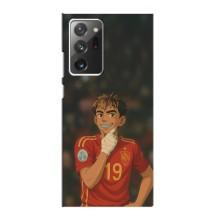 Чехол с футболистом Ламин Ямаль Samsung Galaxy Note 20 Ultra – Ямаль аниме