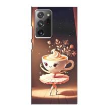 Чехол с мемом Тралалело тралала на Samsung Galaxy Note 20 Ultra – Балерина капучина