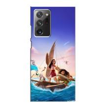 Чехол с мультфильмом Моана Samsung Galaxy Note 20 Ultra (Моана и Мауи)