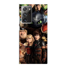 Чехол как приручить дракона на Samsung Galaxy Note 20 Ultra – Персонажи дракона