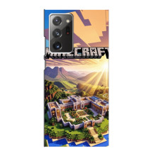 Чохол з картинками Майнкрафт для Самсунґ Гелексі Ноут 20 Ультра – Minecraft