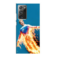 Чехол с принтом Фантастическая четверка для Samsung Galaxy Note 20 Ultra – Человек-Факел