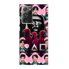 Чохол Гра в кальмара для Samsung Galaxy Note 20 Ultra – Персонажі гри кальмара