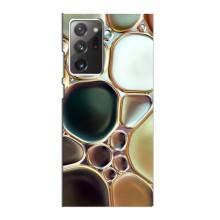 Мраморный чехол на Samsung Galaxy Note 20 Ultra (VPrint) (Радужный Мрамор)