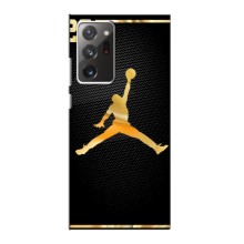 Силиконовый Чехол Nike Air Jordan на Самсунг Нот 20 Ультра (Джордан 23)