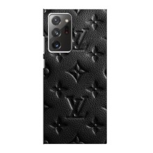 Текстурный Чехол Louis Vuitton для Самсунг Нот 20 Ультра – Черный ЛВ