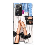 Силиконовый Чехол на Samsung Galaxy Note 20 Ultra с картинкой Стильных Девушек – Мода