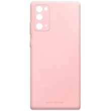 TPU чехол Molan Cano Smooth для Samsung Galaxy Note 20 – Розовый