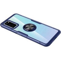 TPU+PC чохол Deen CrystalRing for Magnet (opp) для Samsung Galaxy Note 20 – Безбарвний