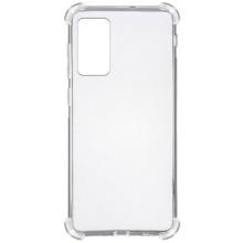 TPU чехол GETMAN Ease logo усиленные углы для Samsung Galaxy Note 20 – Прозрачный
