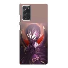 Чехлы Персонажи Аниме Наруто для Samsung Galaxy Note 20 (AlphaPrint) – Ламперуж