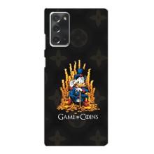 Чехли для Samsung Galaxy Note 20 - Скрудж МакДак Louis Vuitton (PREMIUMPrint) (Король грошей)