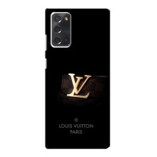 Чехлы Луи Витон для Samsung Galaxy Note 20 (AlphaPrint - LOUIS VUITTON) (ремешок LV)