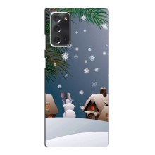 Чехлы на Новый Год Samsung Galaxy Note 20 (Зима)