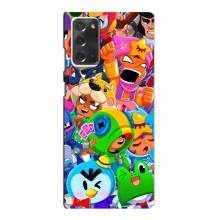 Чехлы Brawl Stars для Samsung Galaxy Note 20 (AlphaPrint)