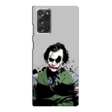 Чехлы с картинкой Джокера на Samsung Galaxy Note 20 – Взгляд Джокера
