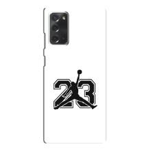 Чохли для Samsung Galaxy Note 20 - з картинкою JORDAN (AlphaPrint) (Jordan 23)