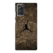 Чохли для Samsung Galaxy Note 20 - з картинкою JORDAN (AlphaPrint) (Logo Jordan)
