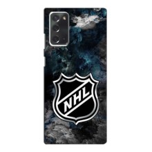 Чехлы с принтом Спортивная тематика для Samsung Galaxy Note 20 (NHL хоккей)