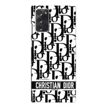 Чехол (Dior, Prada, YSL, Chanel) для Samsung Galaxy Note 20 (Christian Dior)