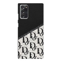 Чехол (Dior, Prada, YSL, Chanel) для Samsung Galaxy Note 20 (Диор)