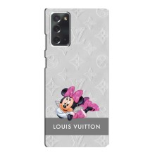 Чехол Disney Mouse Samsung Galaxy Note 20 (PREMIUMPrint) (Мики Маус ЛВ)