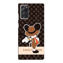 Чехол Disney Mouse Samsung Galaxy Note 20 (PREMIUMPrint) (Микки Джексон)