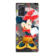 Чехол Disney Mouse Samsung Galaxy Note 20 (PREMIUMPrint) (Minni с бантиком)