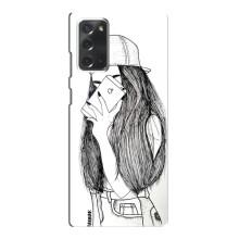 Чохол з друком для Samsung Galaxy Note 20 - (Мода) (AlphaPrint) (Фото дівчини)