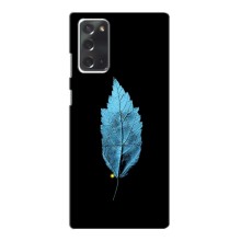 Чехол с картинками на черном фоне для Samsung Galaxy Note 20