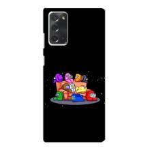 Чохли Амонг Ас для Samsung Galaxy Note 20 (AlphaPrint) (Амонг-ас)