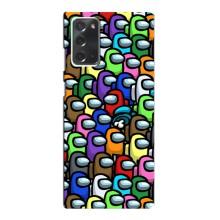 Чохли Амонг Ас для Samsung Galaxy Note 20 (AlphaPrint) (Убитий)