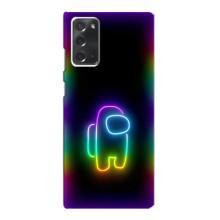 Чохли Амонг Ас для Samsung Galaxy Note 20 (AlphaPrint) (Яскравий скін)