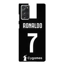 Чохол Кріштіану Роналду для Samsung Galaxy Note 20 (AlphaPrint) (RONALDO 7)