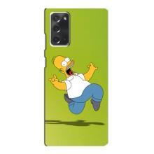 Чjхол з Сімпсонами для Samsung Galaxy Note 20 (VPrint) (Гомер Сімпсон)
