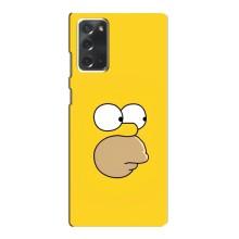 Чjхол з Сімпсонами для Samsung Galaxy Note 20 (VPrint) (Гомер)