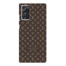 Чехол Стиль Louis Vuitton на Samsung Galaxy Note 20 (Фон Луи Виттон)