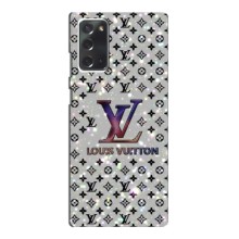 Чехол Стиль Louis Vuitton на Samsung Galaxy Note 20 (Яркий LV)