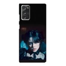 Чохли Венсдей на Samsung Galaxy Note 20 Уенсдей (AlphaPrint) (погляд Венздей)