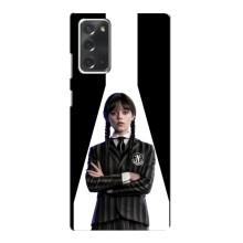 Чохли Венсдей на Samsung Galaxy Note 20 Уенсдей (AlphaPrint) (W-Wednesday)