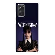 Чохли Венсдей на Samsung Galaxy Note 20 Уенсдей (AlphaPrint) (Wednesday)