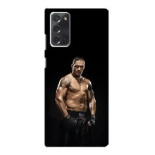 Чехол с картинкой Александр Усик для Samsung Galaxy Note 20 – Усик на черном