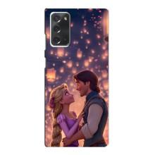 Чехол Рапунцель для Samsung Galaxy Note 20 (Принцесса и принц)