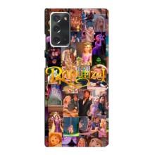 Чехол Рапунцель для Samsung Galaxy Note 20 (Рапунцель коллаж)
